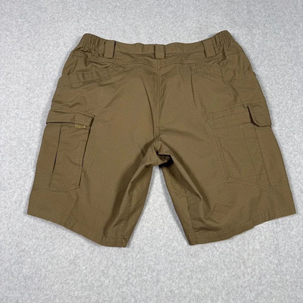 CQR Mens Tactical Cargo Shorts Coyote Brown Ripstop Work Hiking 36x10 Gorpcore